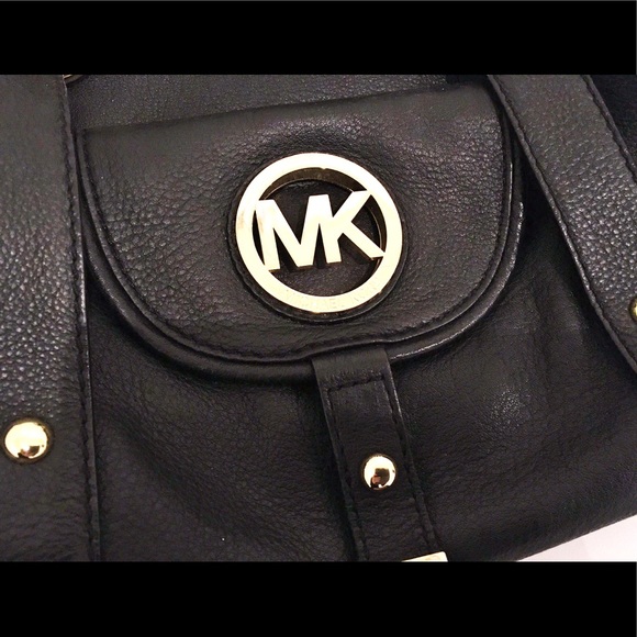 Michael Kors Black & Gold Bag - Picture 2 of 8